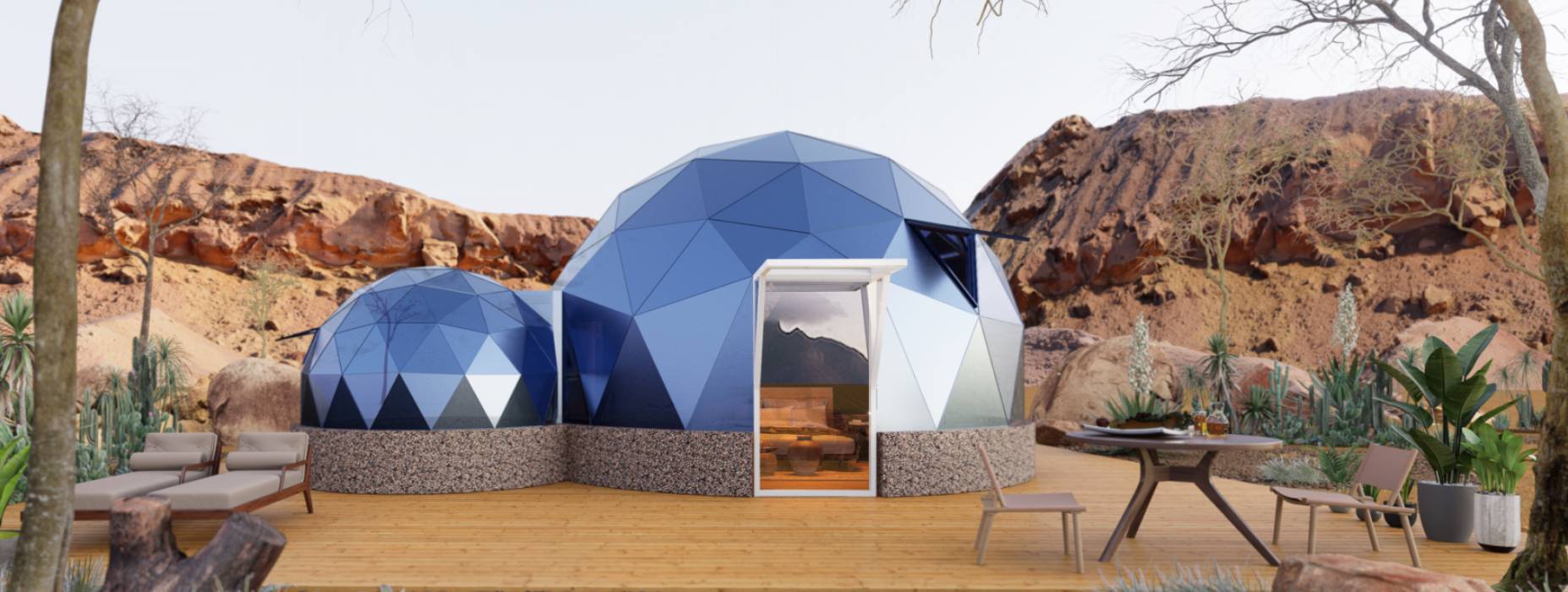 黎城县球形智能光伏玻璃星空房